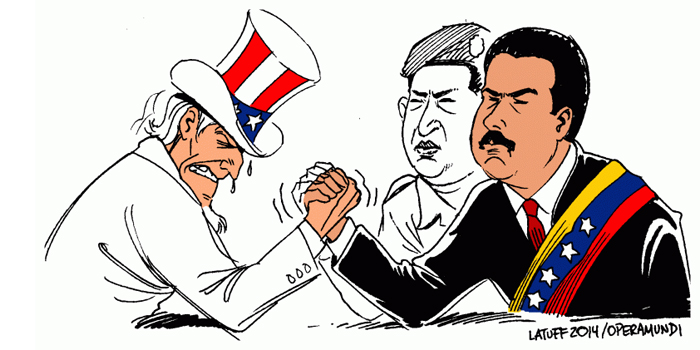 Мистер Обама решил свергнуть товарища Мадуро?